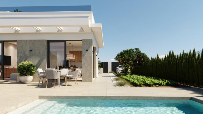 Villa - Nouvelle construction - Fuente Álamo - Hacienda Del Álamo Golf