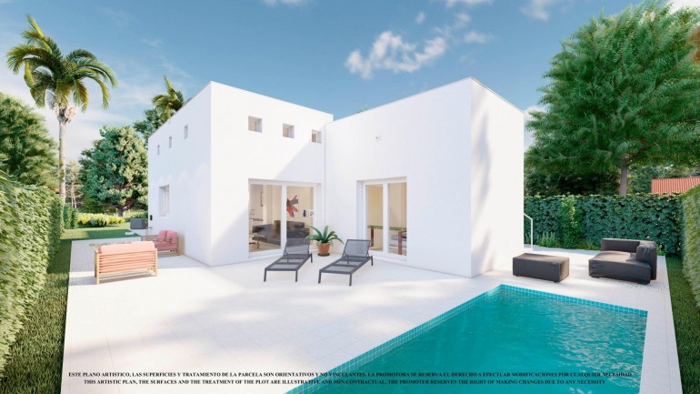 Villa - Nueva construcción  - Los Alcázares - Serena Golf