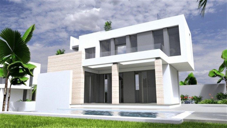 Villa - Nueva construcción  - Torrevieja - Aguas Nuevas