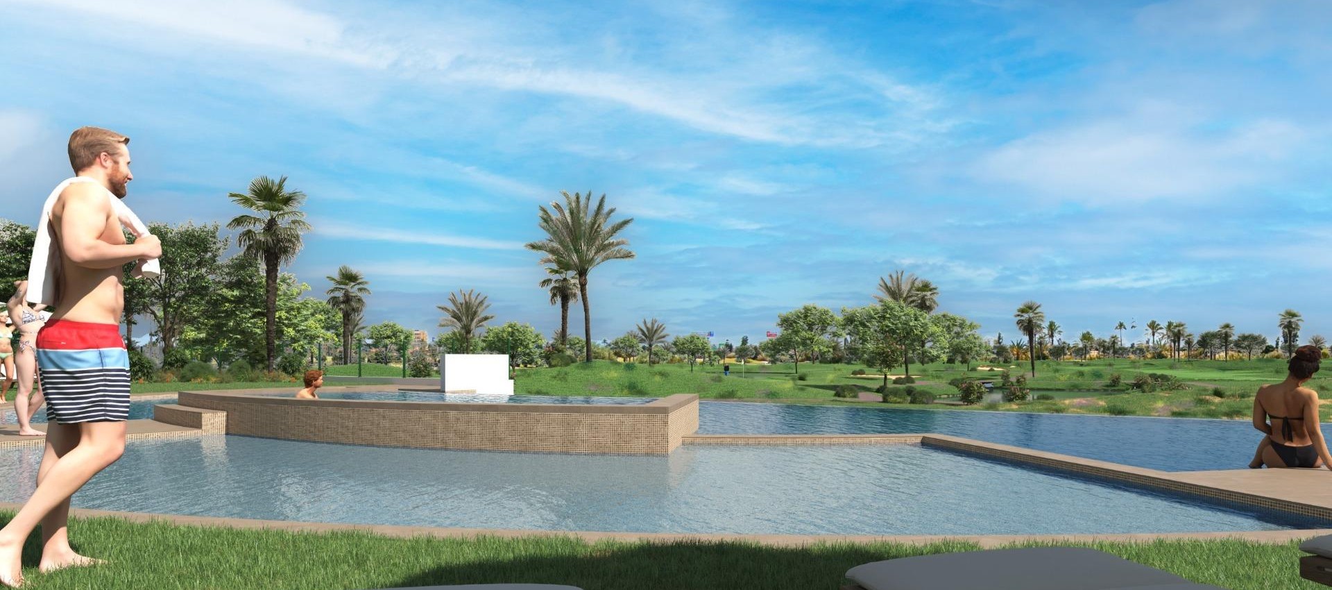 New Build - Apartment / flat - Los Alcázares - La Serena Golf