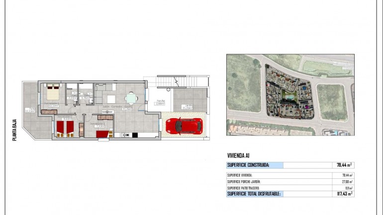 New Build - Bungalow - Cox - San Fernando