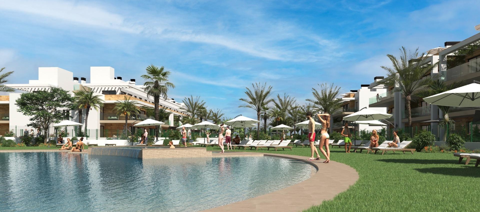 New Build - Apartment / flat - Los Alcázares - La Serena Golf