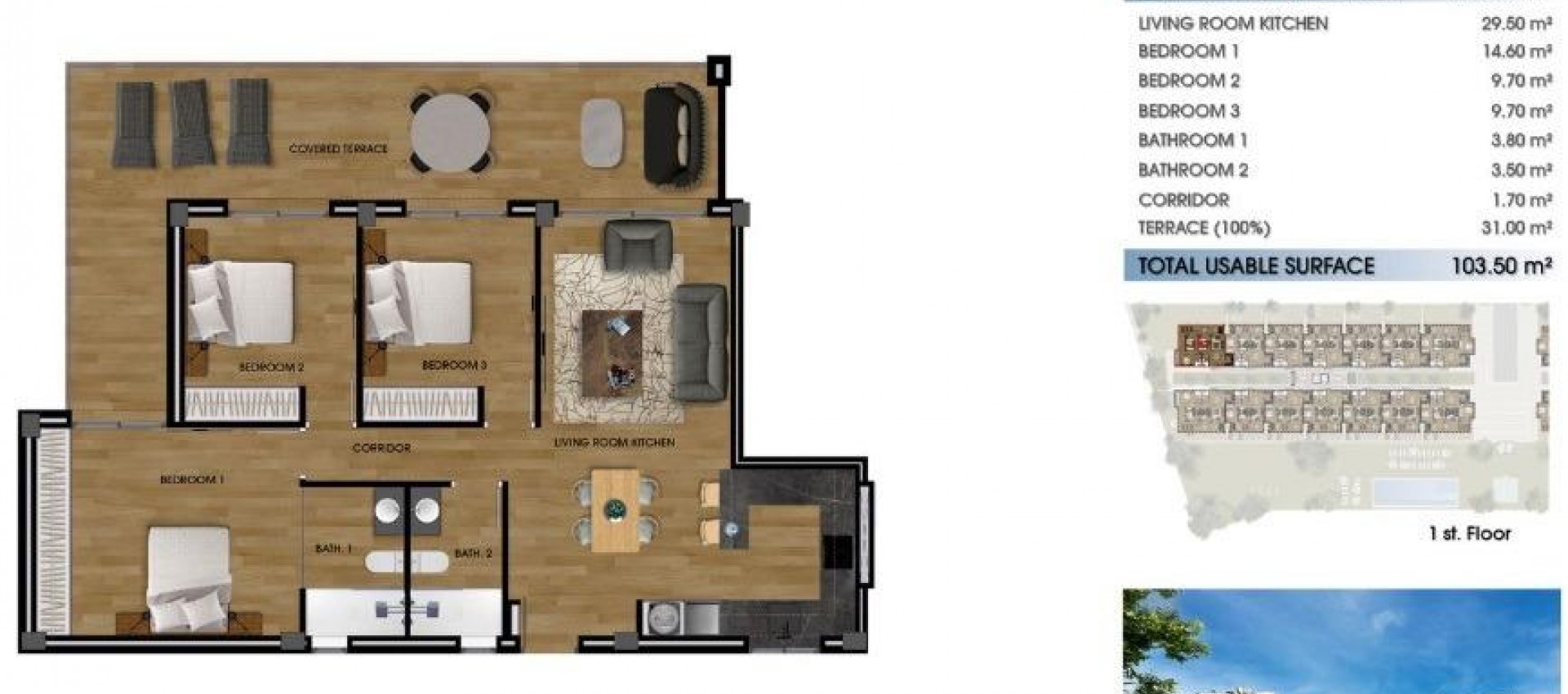 New Build - Apartment / flat - Los Alcázares - La Serena Golf