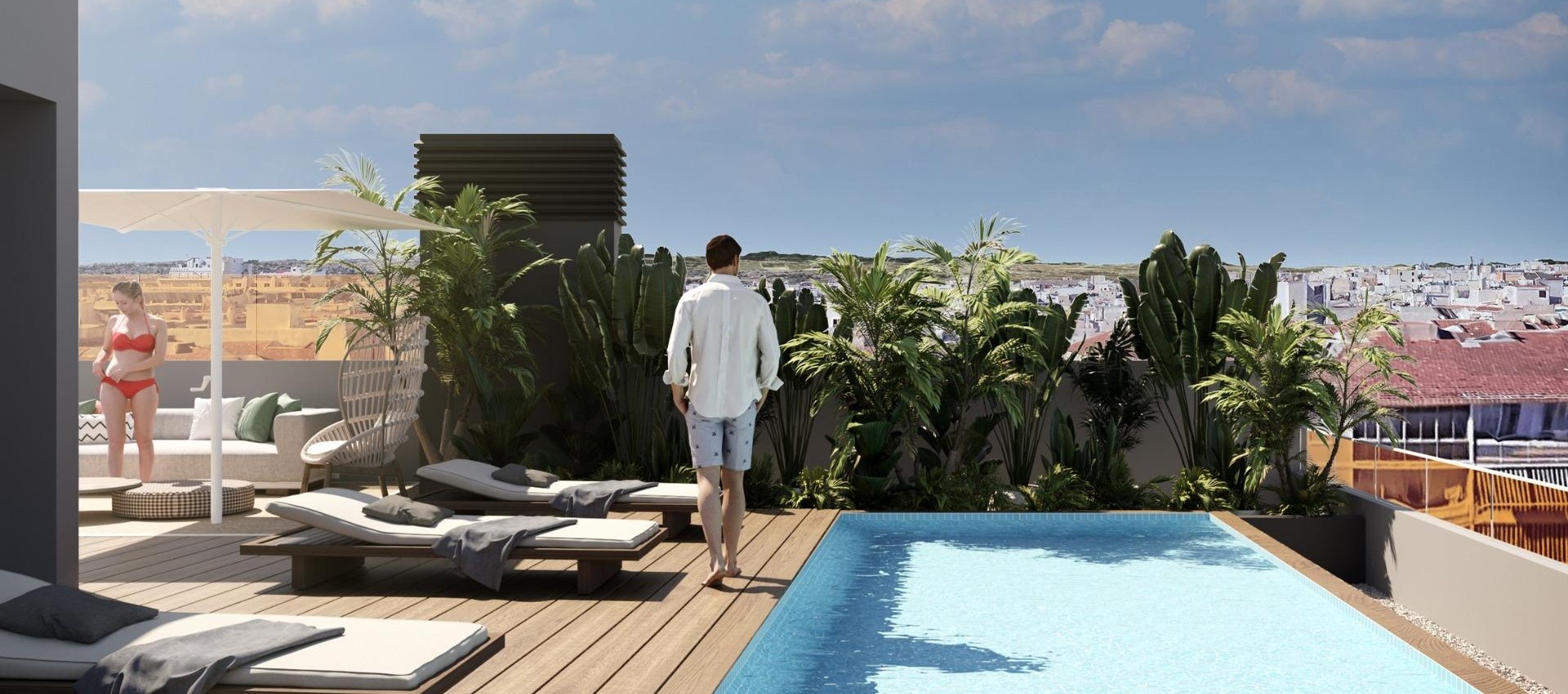 Nouvelle construction - Attique - Torrevieja - Centro