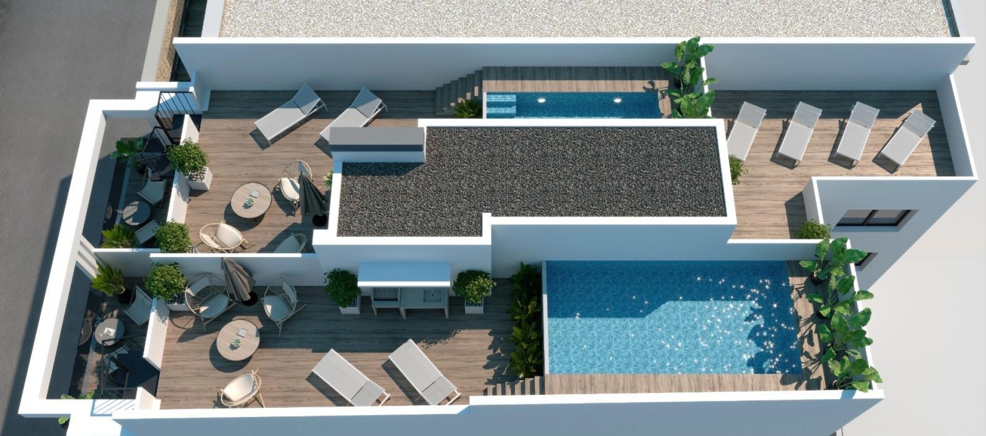 Nouvelle construction - Attique - Torrevieja - Playa de El Cura