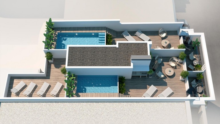 Nouvelle construction - Attique - Torrevieja - Playa de El Cura