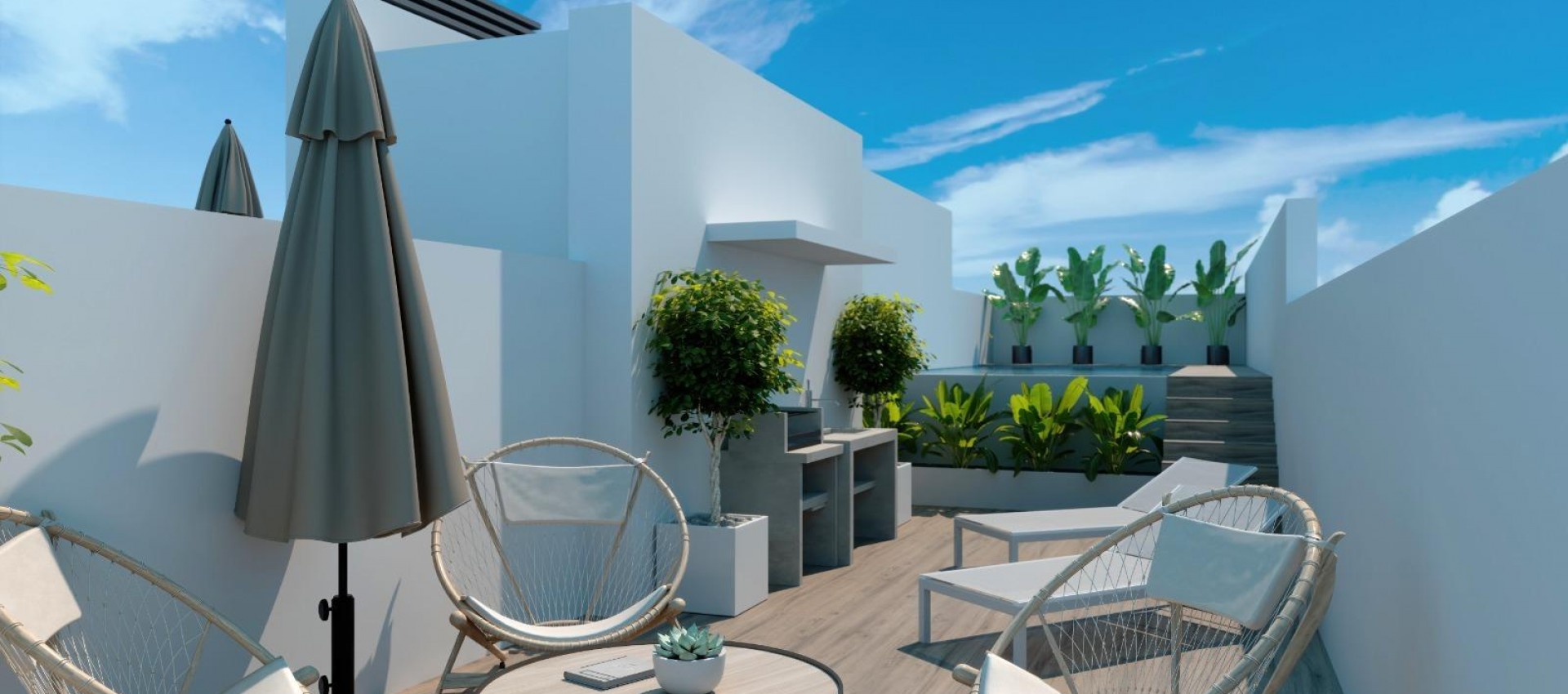 Nouvelle construction - Attique - Torrevieja - Playa de El Cura
