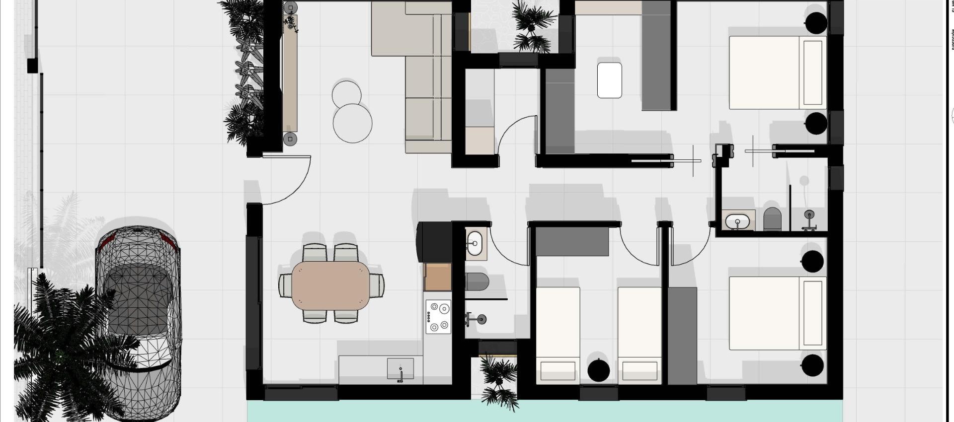 New Build - Villa - Benijofar - Urb. Monteazul