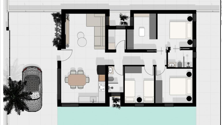 New Build - Villa - Benijofar - Urb. Monteazul