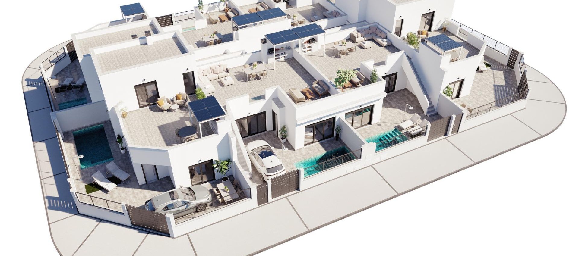 New Build - Quad House - Torre Pacheco - El Alba