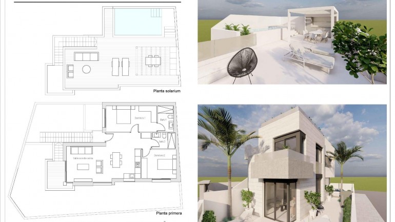 Nouvelle construction - Bungalow - Pilar de la Horadada - pueblo