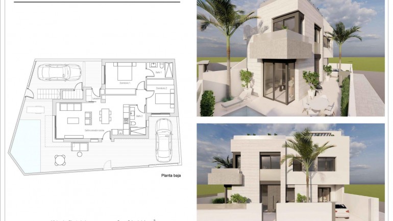 New Build - Bungalow - Pilar de la Horadada - pueblo