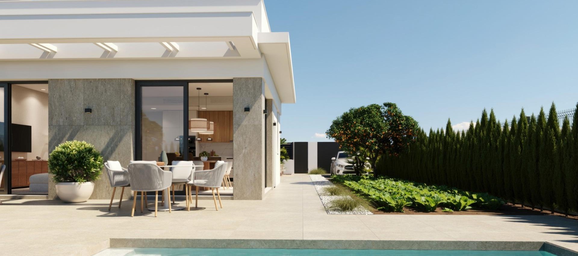 New Build - Villa - Fuente Álamo - Hacienda Del Álamo Golf