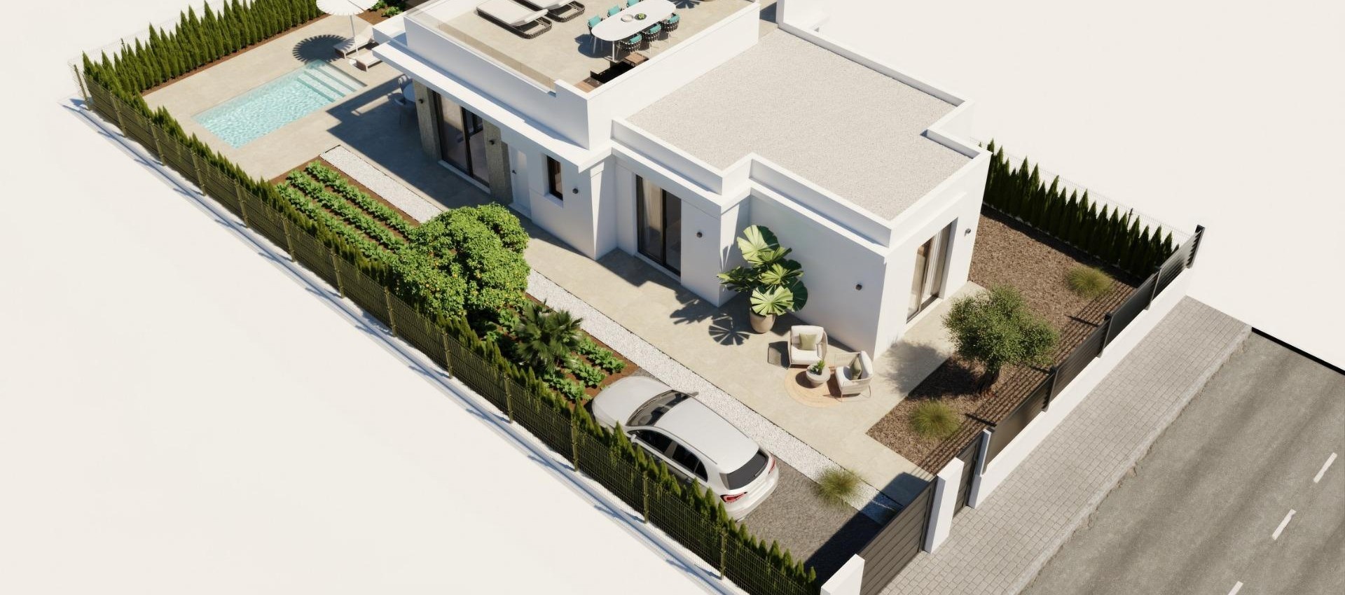 New Build - Villa - Fuente Álamo - Hacienda Del Álamo Golf