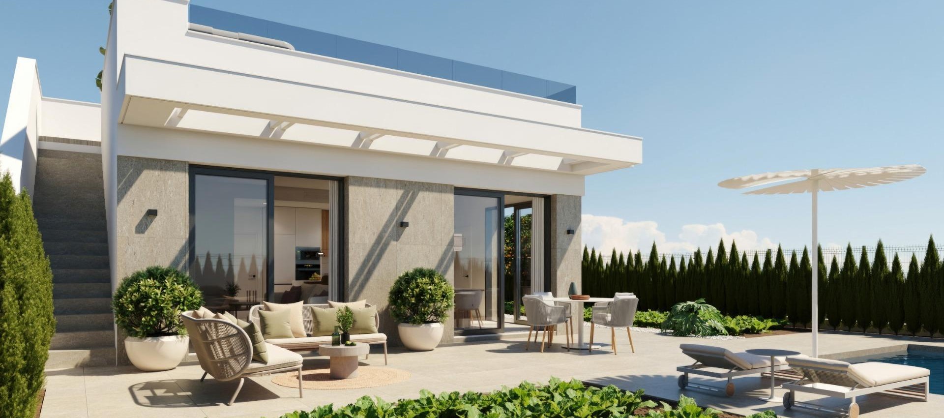 New Build - Villa - Fuente Álamo - Hacienda Del Álamo Golf