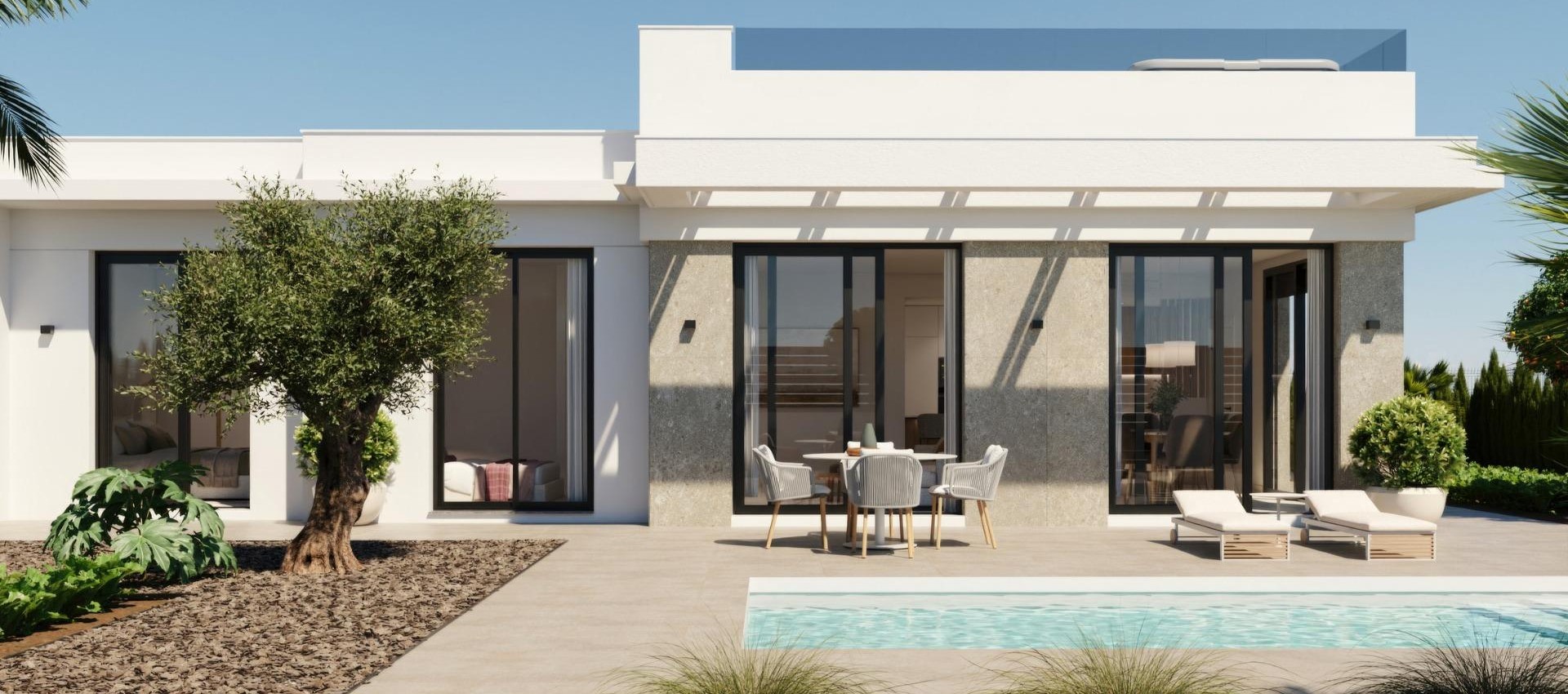 New Build - Villa - Fuente Álamo - Hacienda Del Álamo Golf