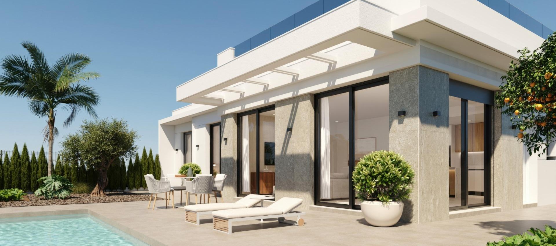 New Build - Villa - Fuente Álamo - Hacienda Del Álamo Golf