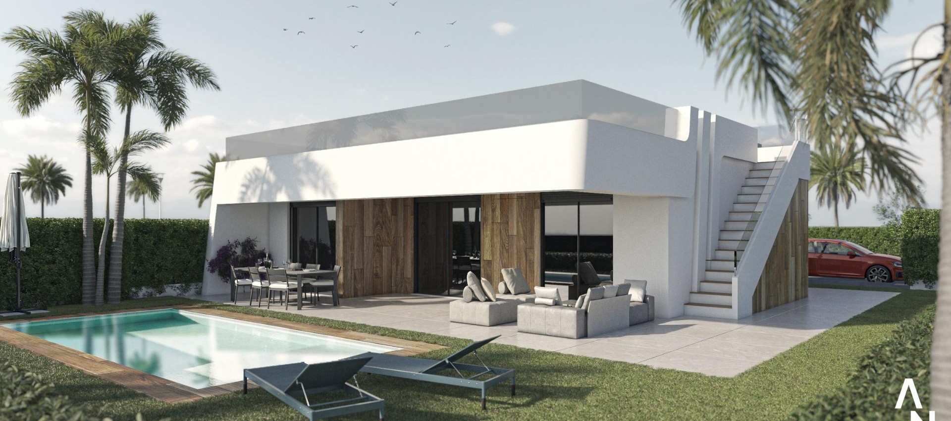 Nouvelle construction - Villa - Alhama De Murcia - Condado De Alhama