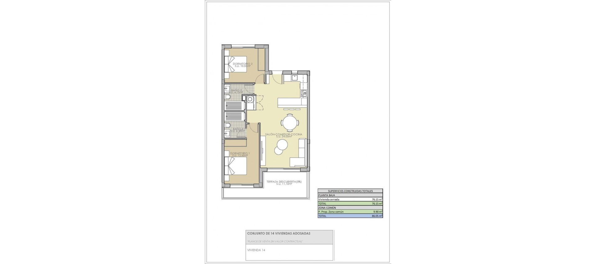 New Build - Bungalow - Rojales - Pueblo