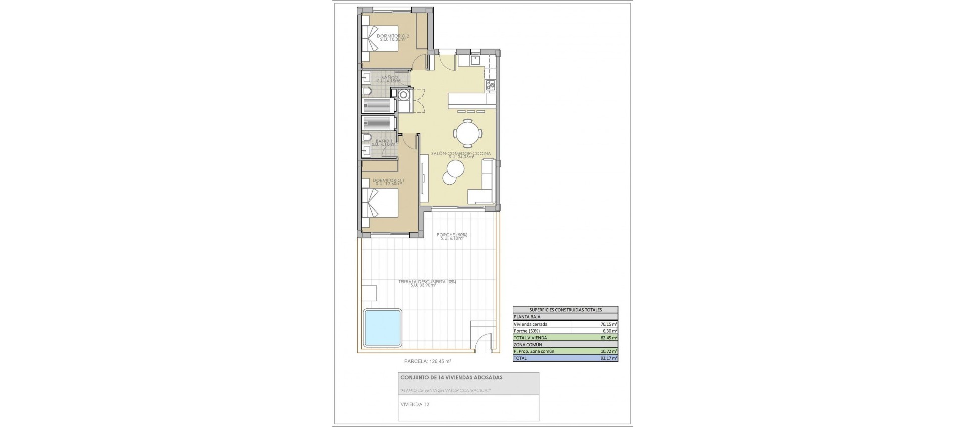 Nouvelle construction - Bungalow - Rojales - Pueblo
