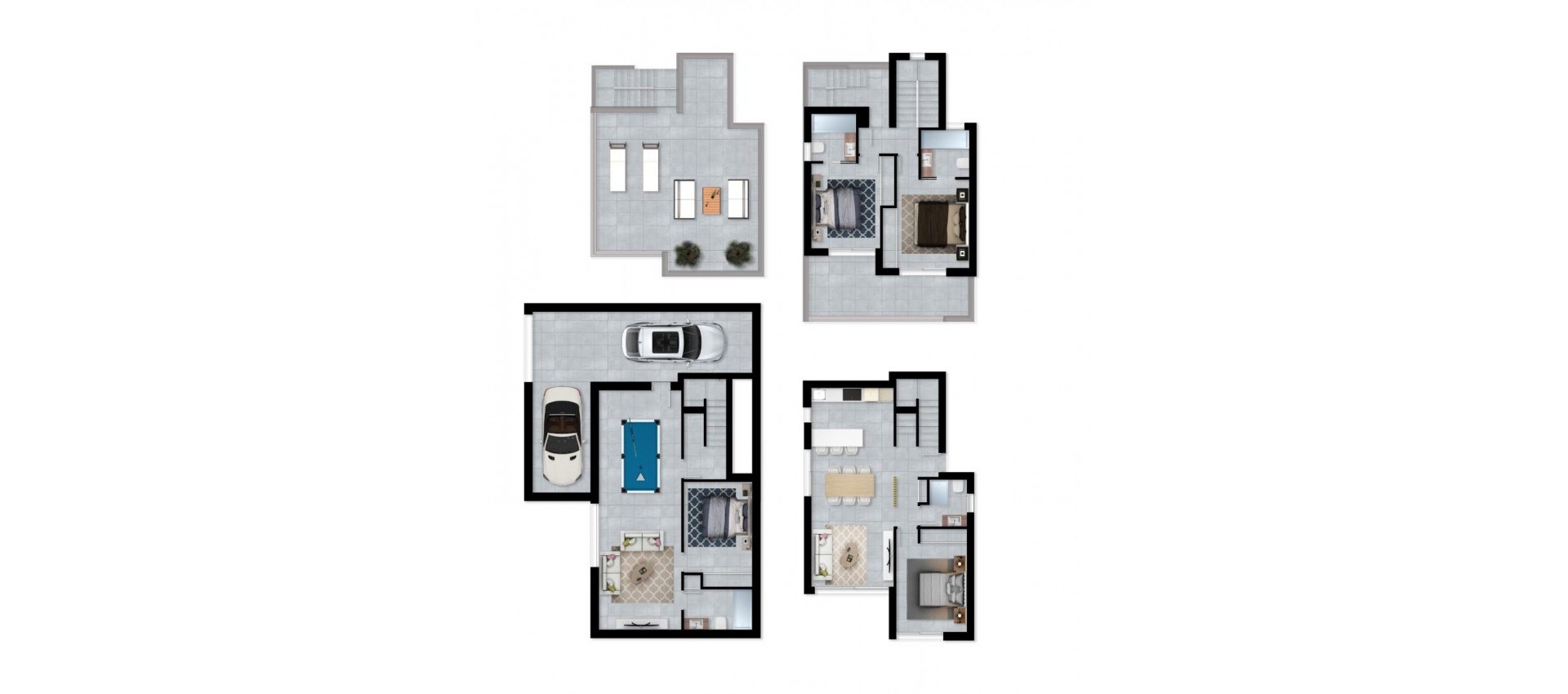 Nouvelle construction - Villa - La Nucía - Urb. Don Mar