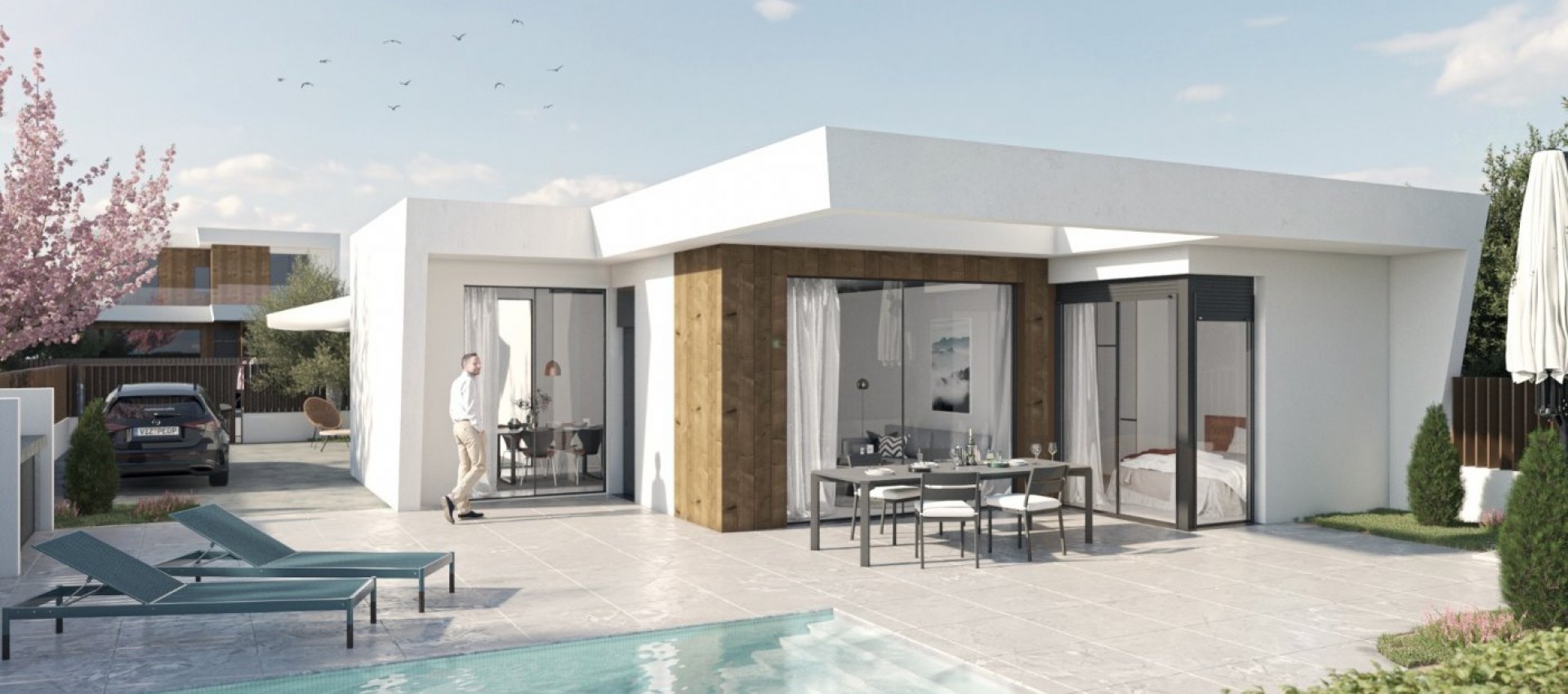 Nueva construcción  - Villa - Banos y Mendigo - Altaona Golf