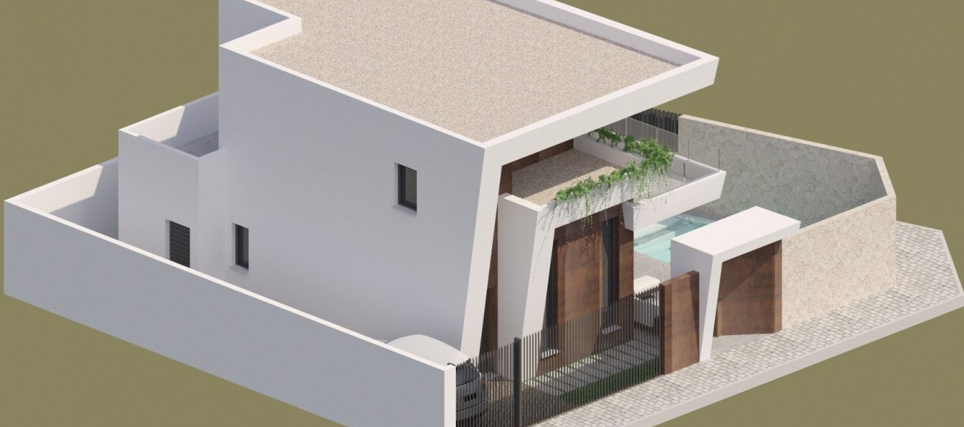 New Build - Villa - Benijofar - Polideportivo