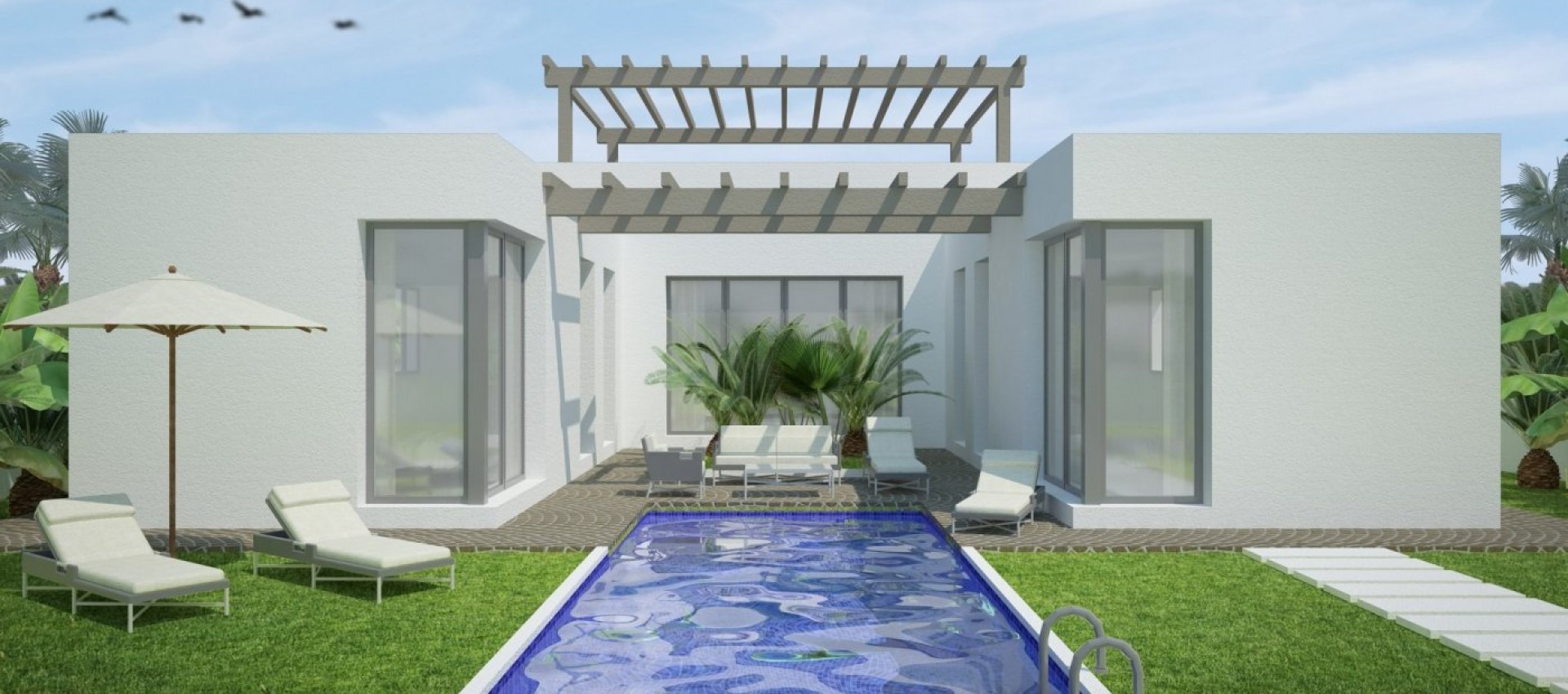 New Build - Villa - Benijofar - Polideportivo