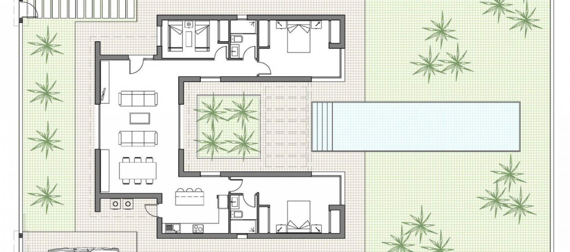 New Build - Villa - Benijofar - Polideportivo