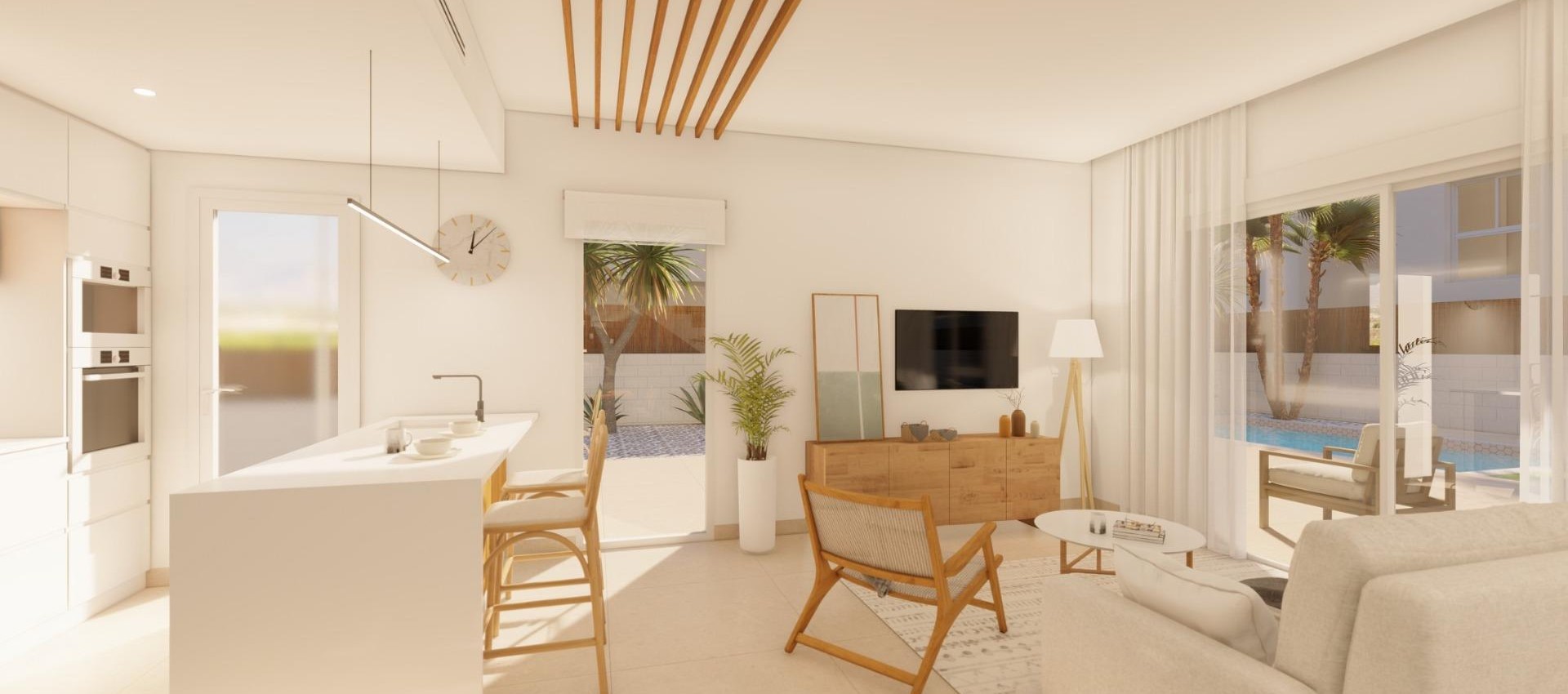 New Build - Villa - Pilar de la Horadada - Polideportivo