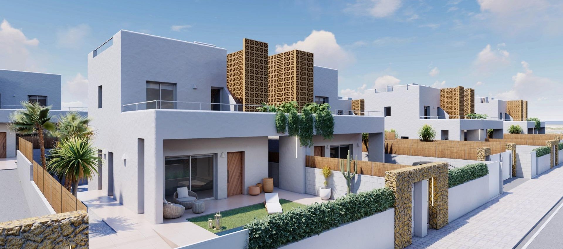 New Build - Villa - Pilar de la Horadada - Polideportivo