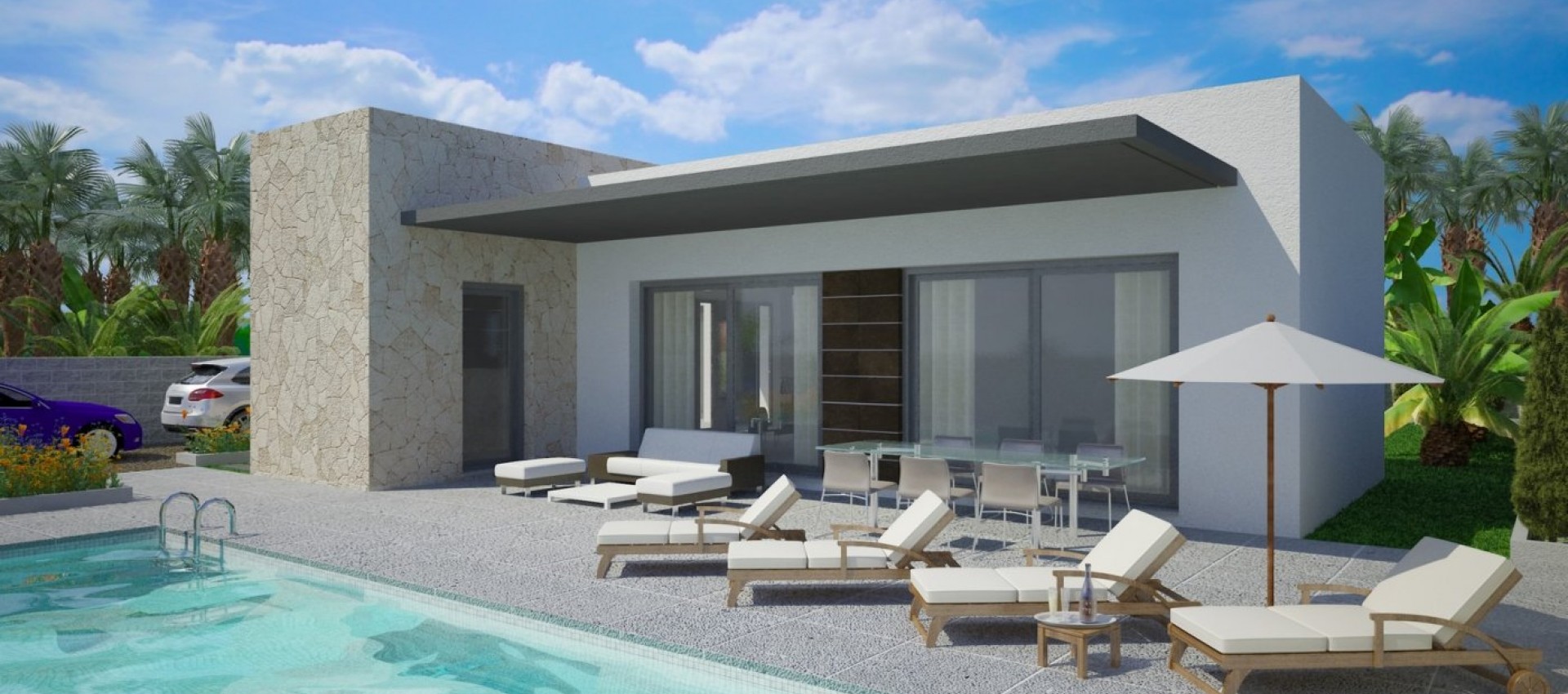 New Build - Villa - Benijofar - Polideportivo