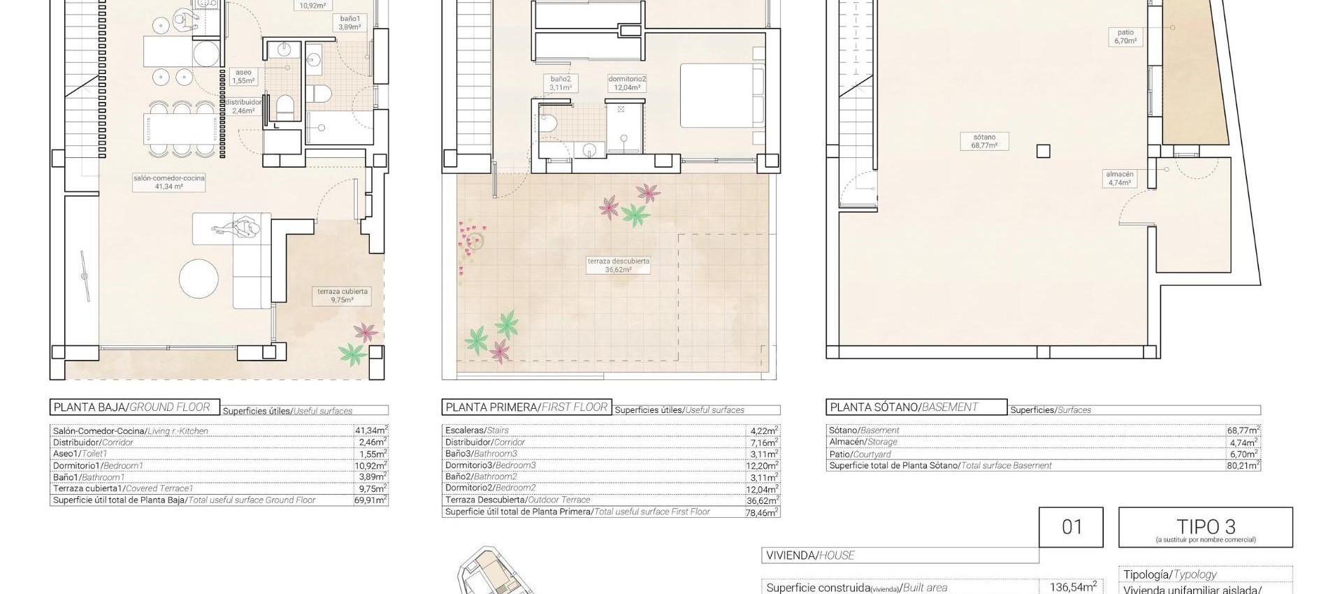 Nouvelle construction - Villa - Hondón de las Nieves - Centro
