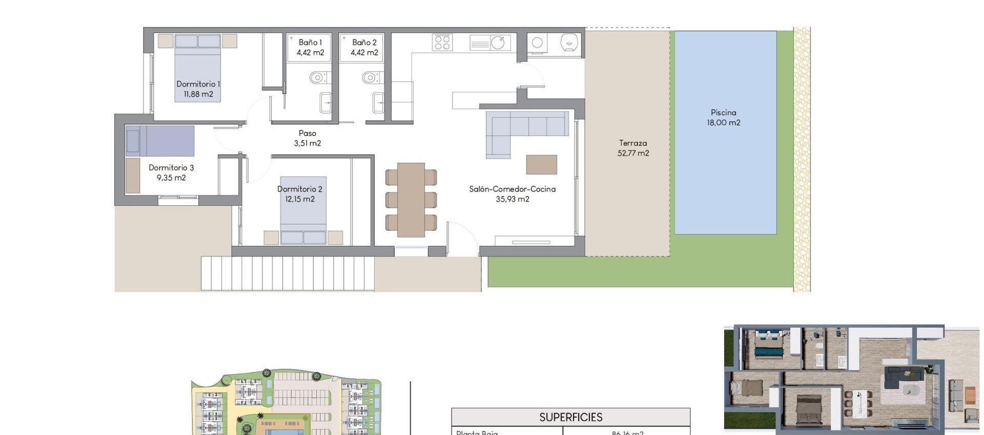 New Build - Bungalow - Finestrat - Finestrat Hills