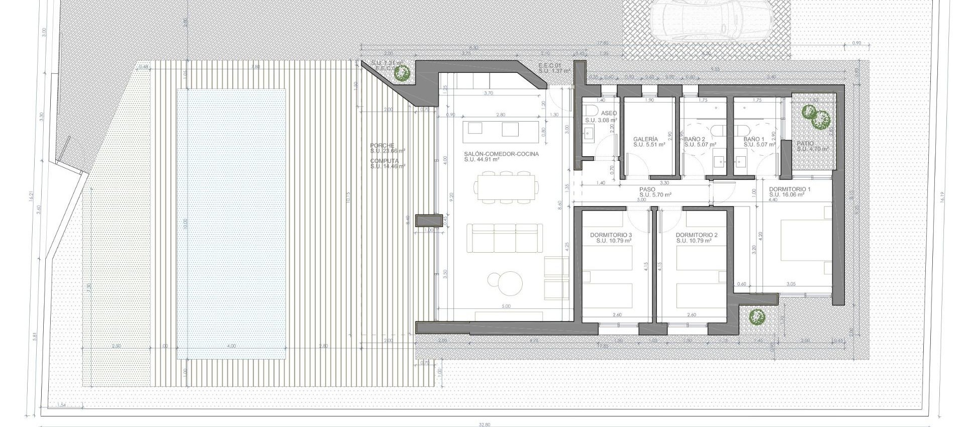 Nouvelle construction - Villa - Aspe - Centro