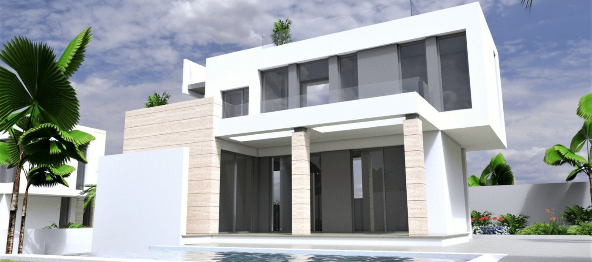 Nueva construcción  - Villa - Torrevieja - Aguas Nuevas