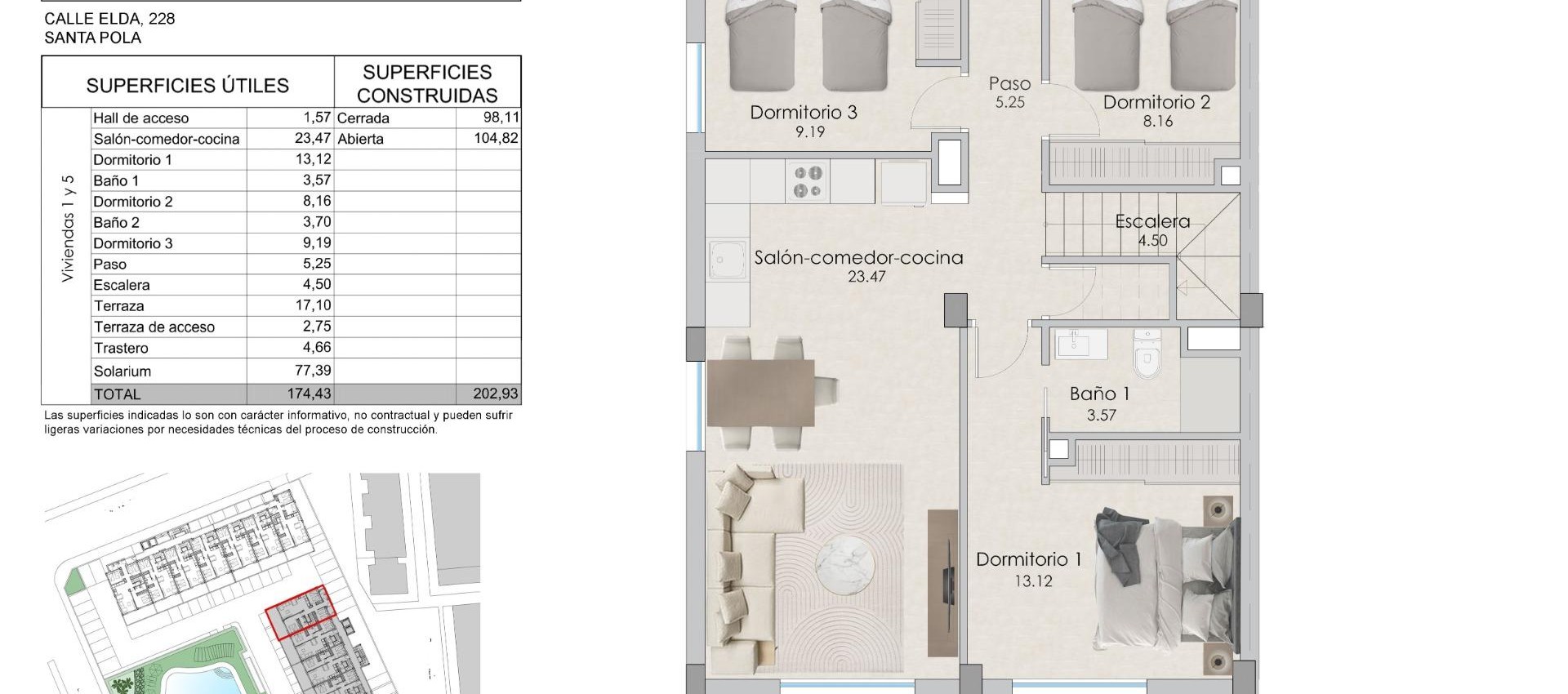 Nueva construcción  - Ático - Santa Pola - Playa Tamarit