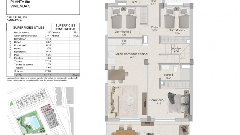 Nueva construcción  - Ático - Santa Pola - Playa Tamarit