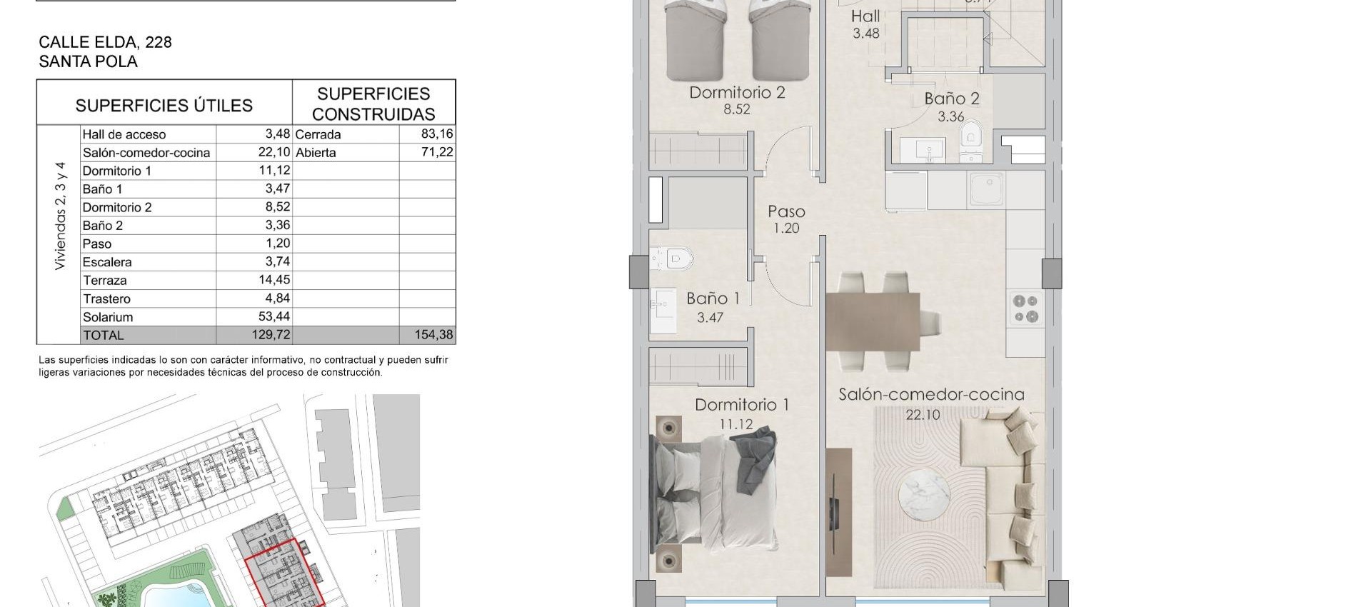 New Build - Penthouse - Santa Pola - Playa Tamarit