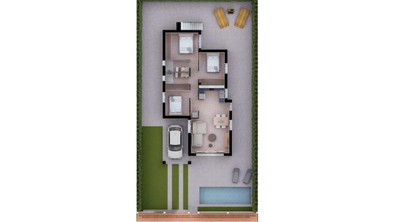 New Build - Villa - Los Alcázares - Serena Golf