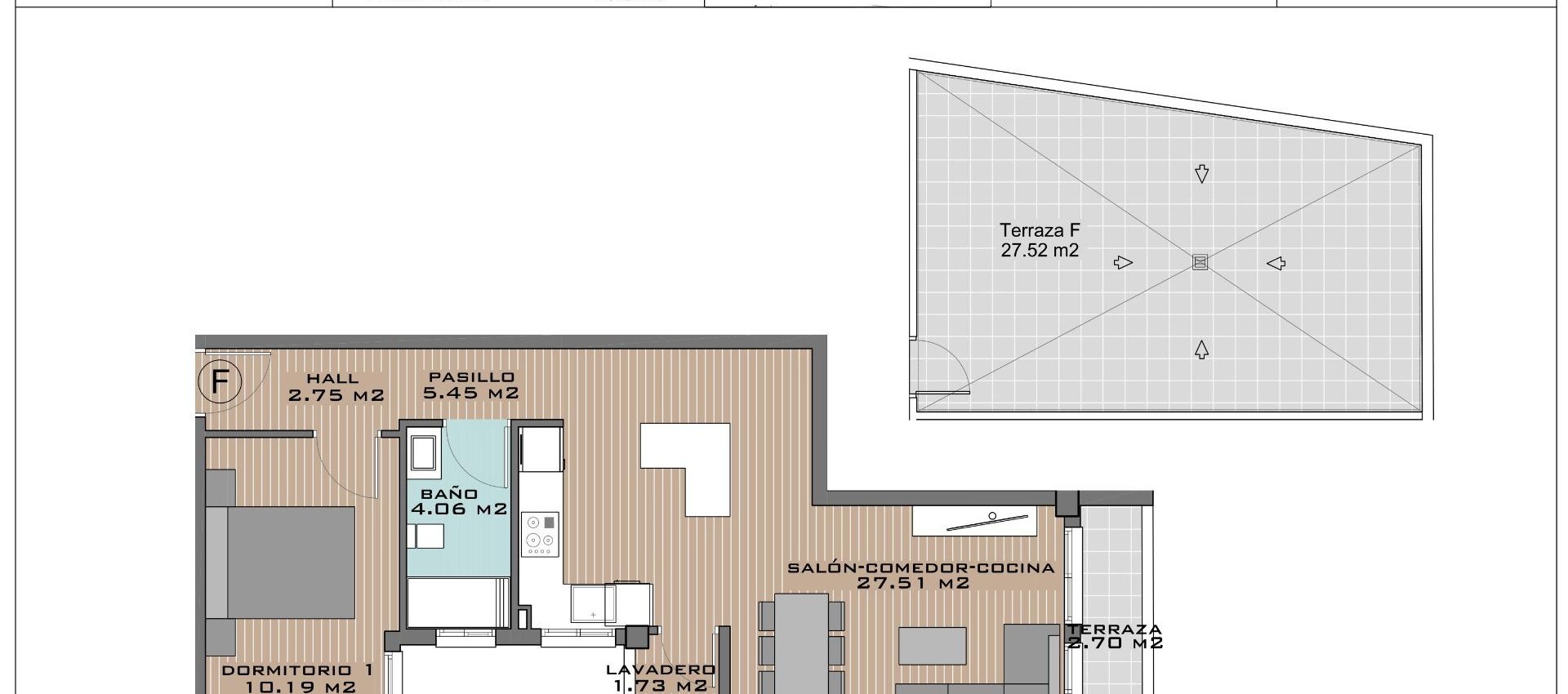 New Build - Penthouse - Algorfa - Pueblo
