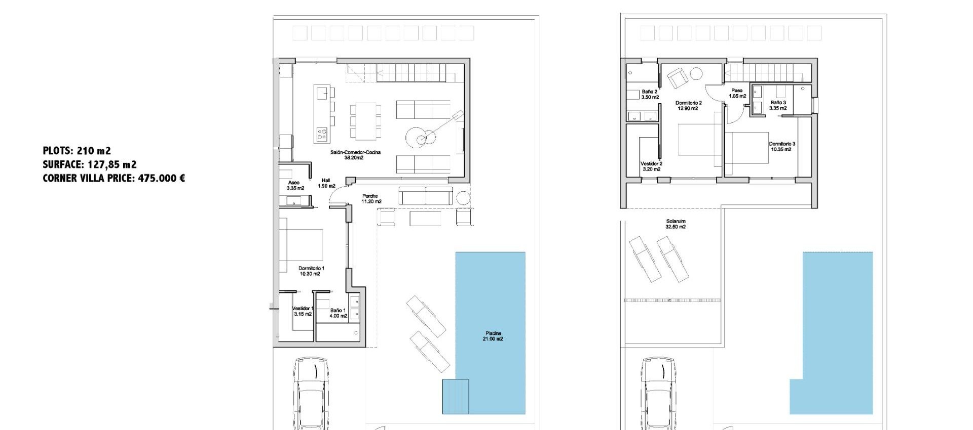 Nueva construcción  - Villa - San Javier - Parque de los leones