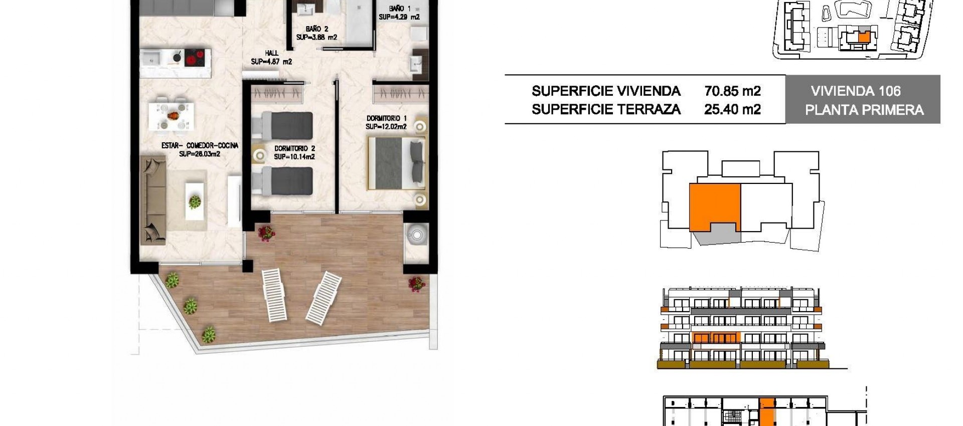 New Build - Apartment / flat - Orihuela Costa - Los Altos