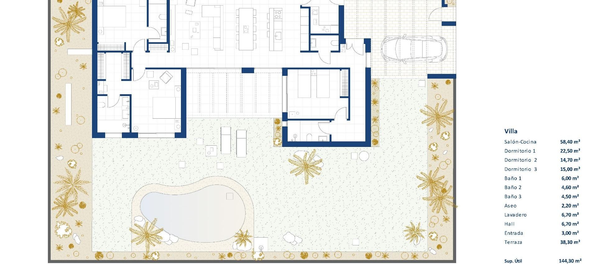New Build - Villa - Banos y Mendigo - Altaona Golf