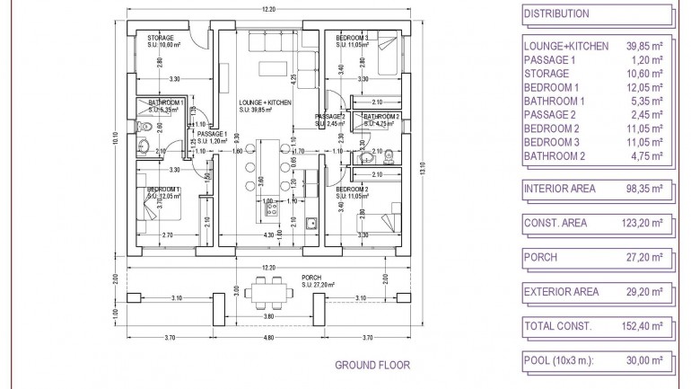 New Build - Villa - Pinoso - Lel