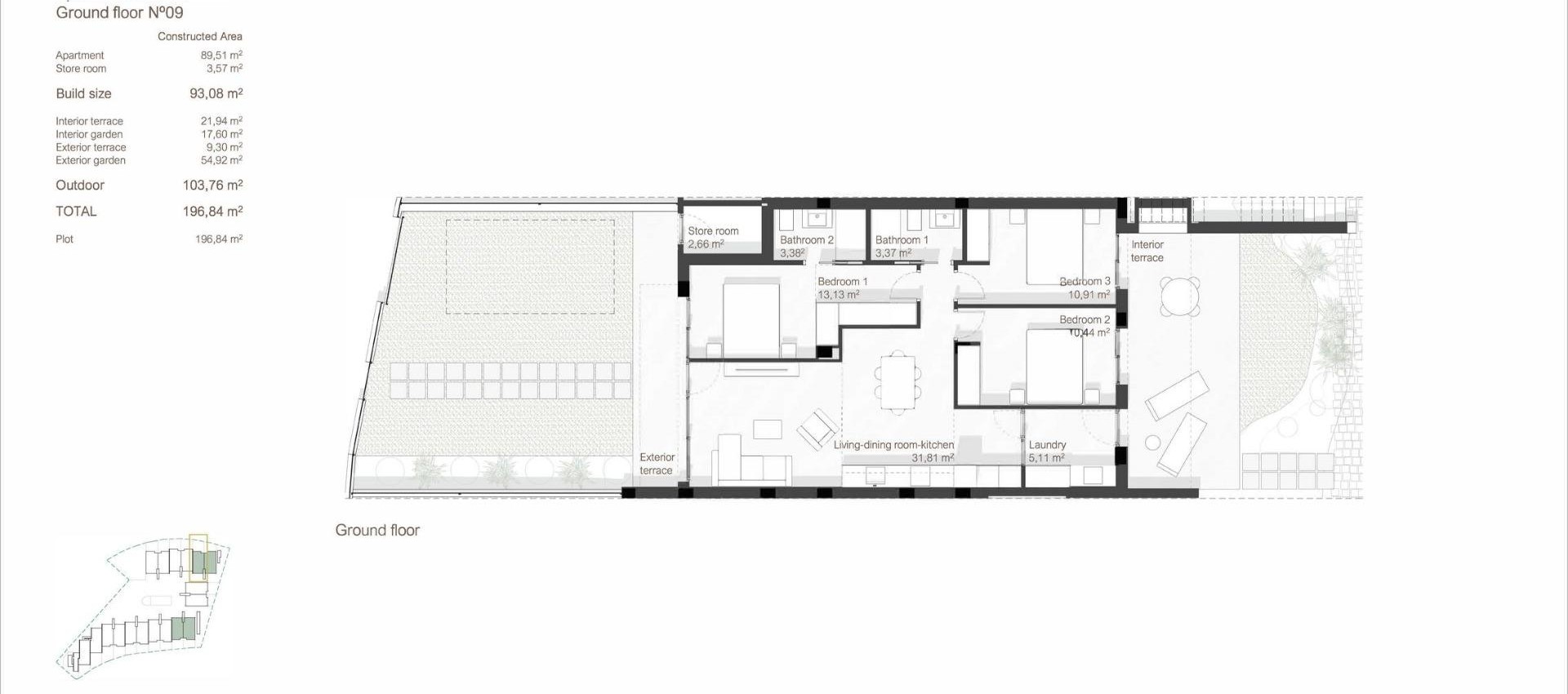 Nouvelle construction - Bungalow - San Javier - Roda Golf