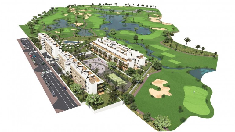 New Build - Apartment / flat - Los Alcázares - La Serena Golf