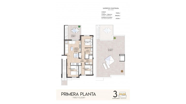 Nouvelle construction - Bungalow - San Miguel de Salinas - La Cañada