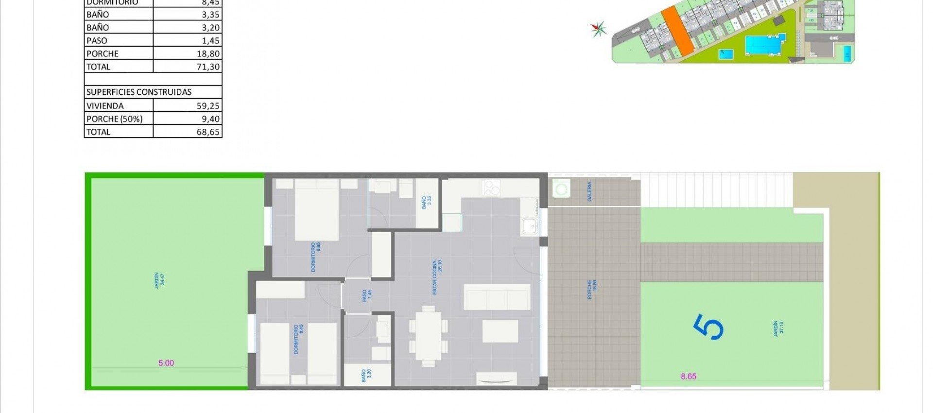 New Build - Bungalow - Pilar de la Horadada - pueblo