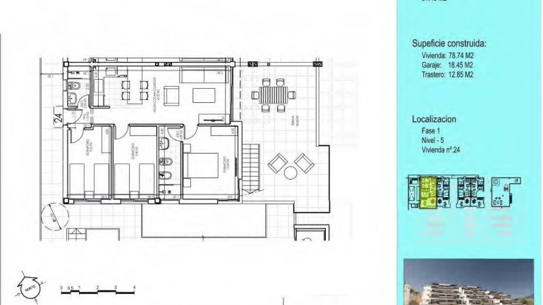 New Build - Penthouse - Vera - Vera Playa